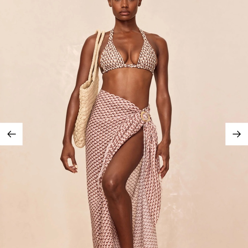 Monday swimwear st tropez sarong in husk color. Never worn